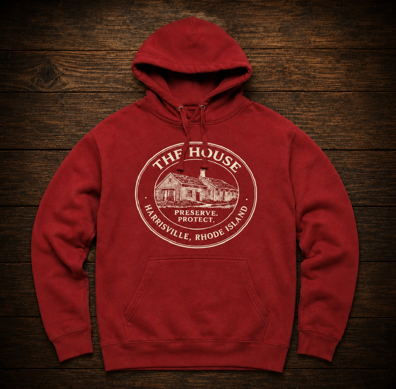 Support The Arnold Estate - Red Hoodie!