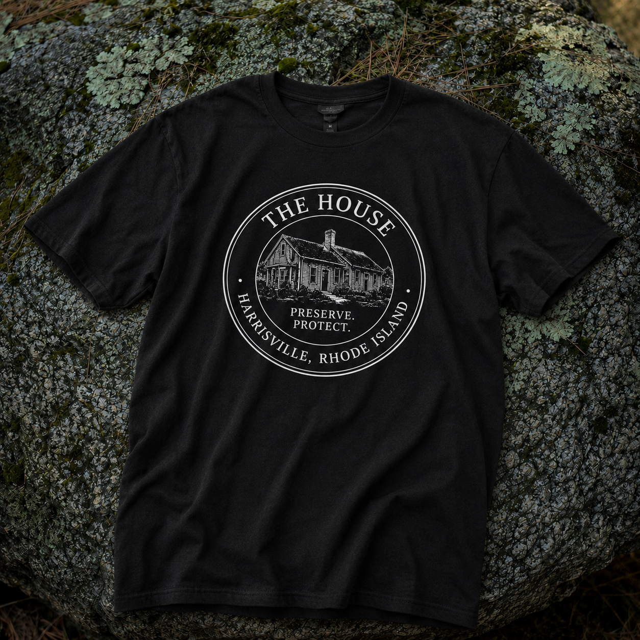 ROUND Save The Arnold Estate Black T-Shirt