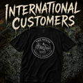 INTERNATIONAL CUSTOMERS - ROUND Save The Arnold Estate Black T-Shirt