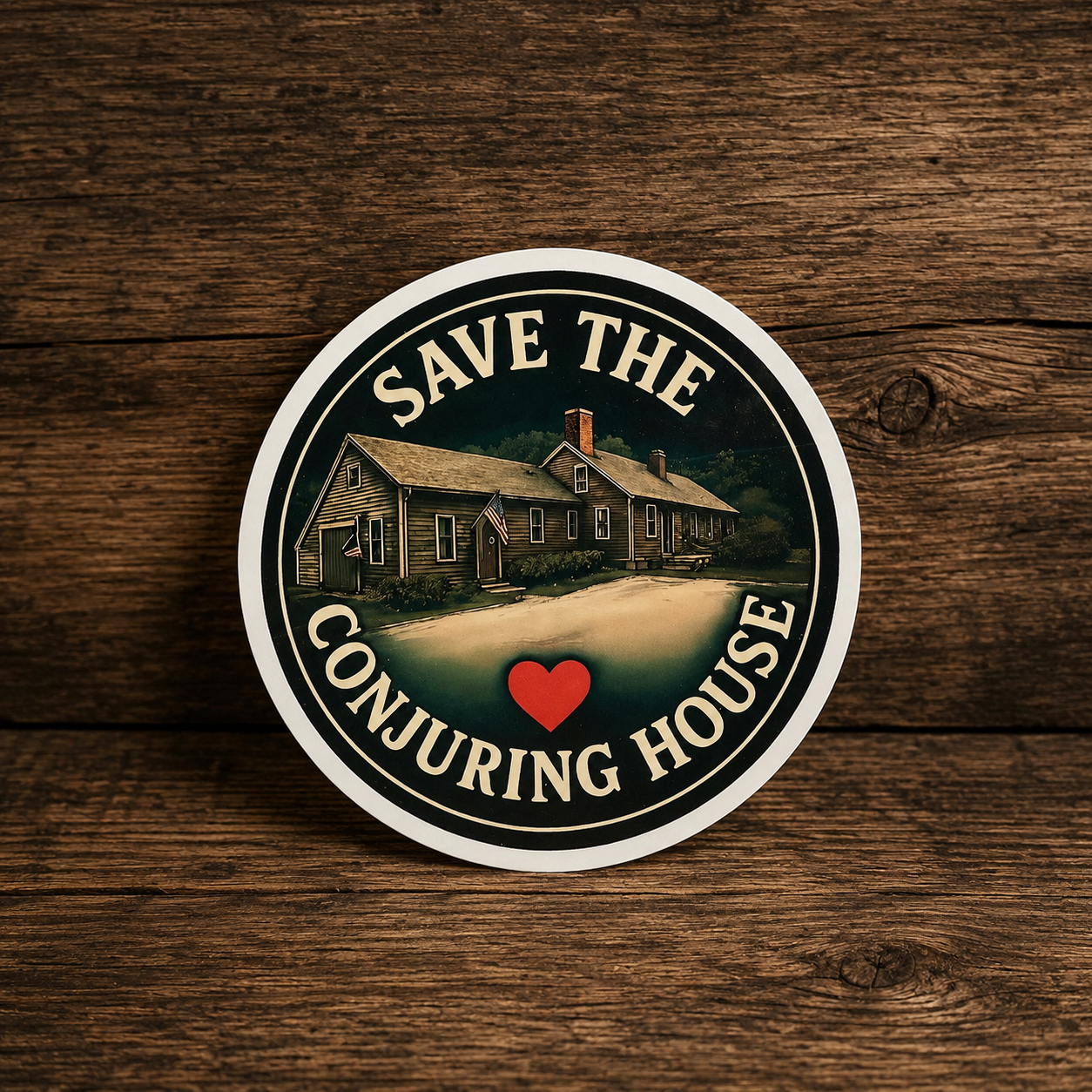 Save The Conjuring House Sticker!