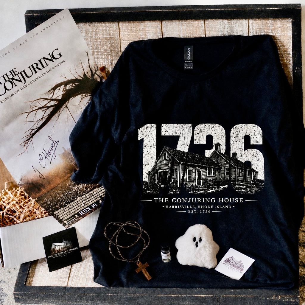 NEW LOGO 1736 Save The Conjuring House Bundle Box! (Black Shirt)