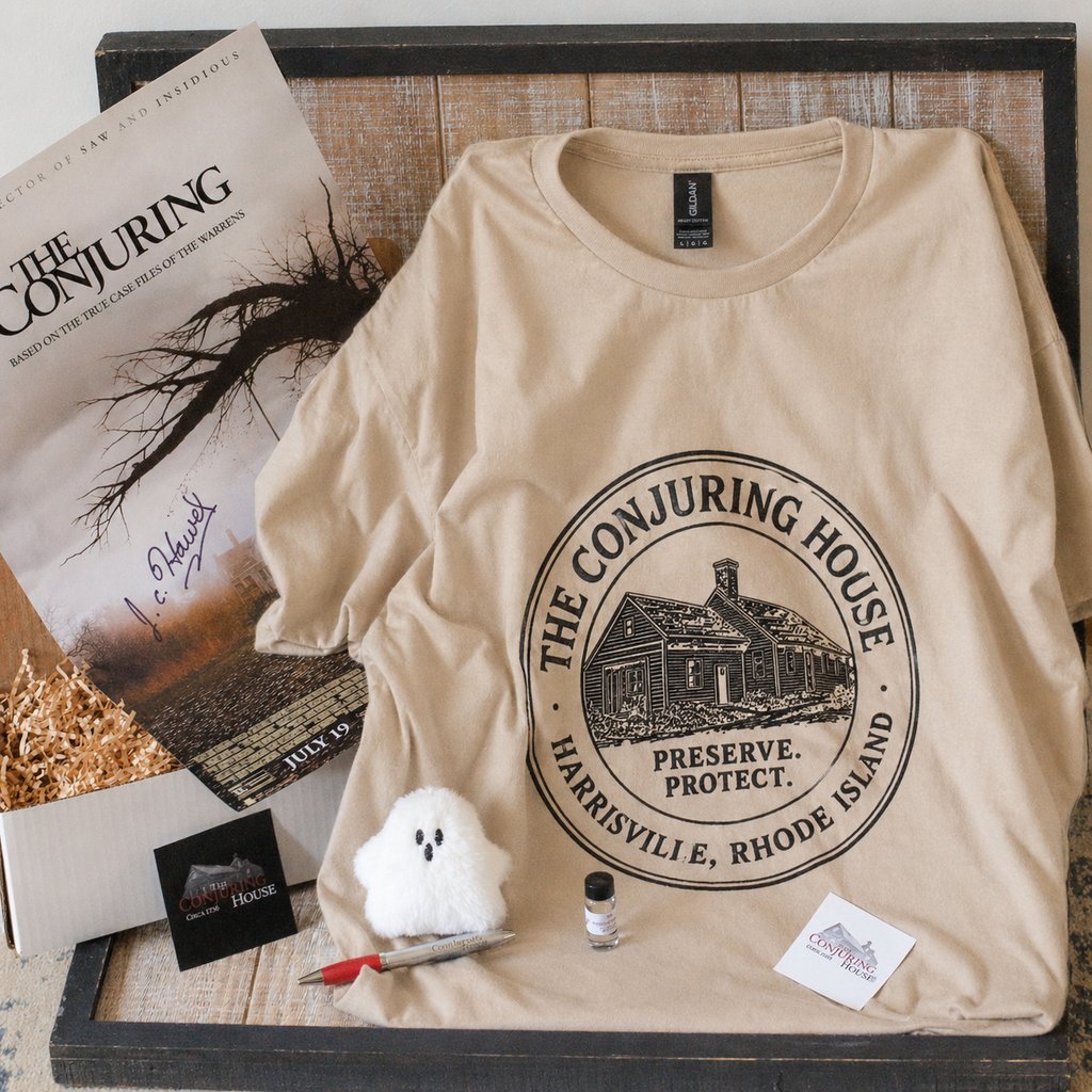 Save The Conjuring House Bundle Box! (Tan Shirt)