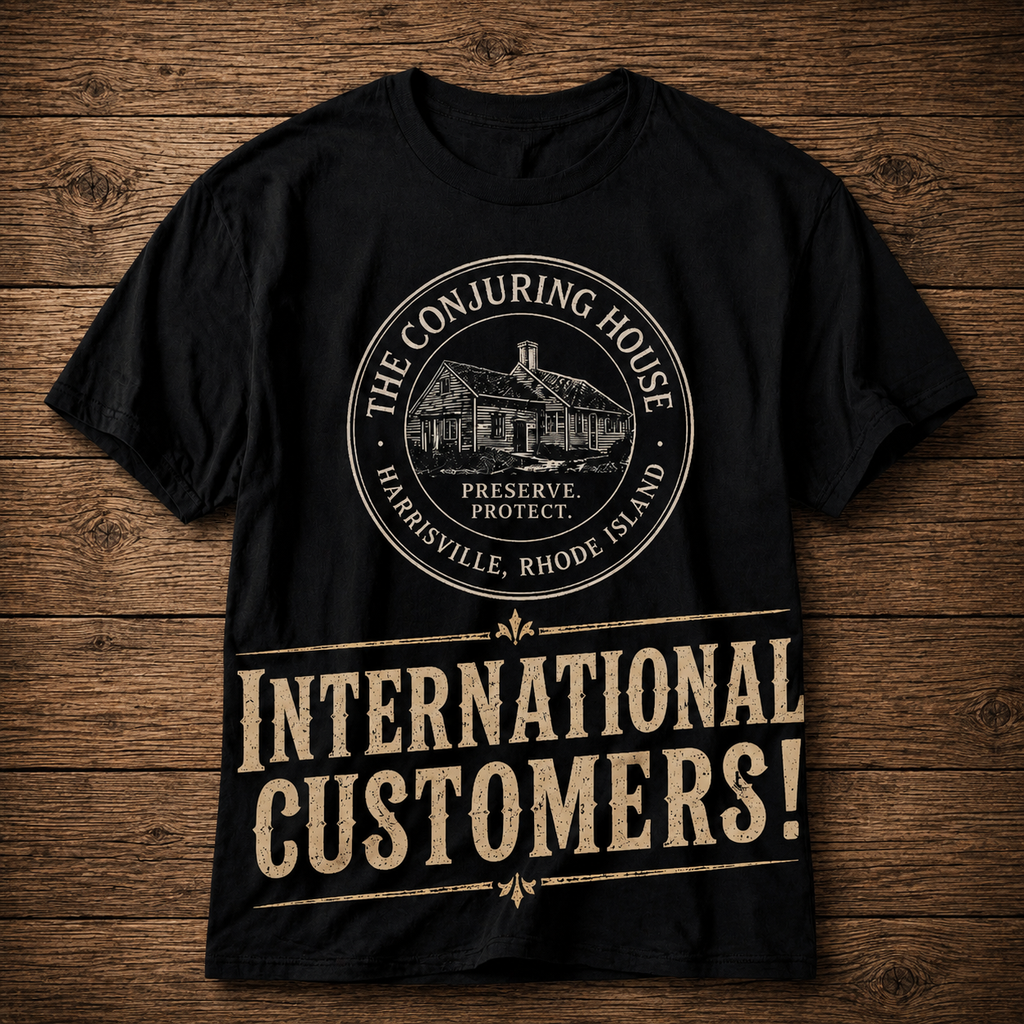 Conjuring House T-Shirt (Black) INTERNATIONAL