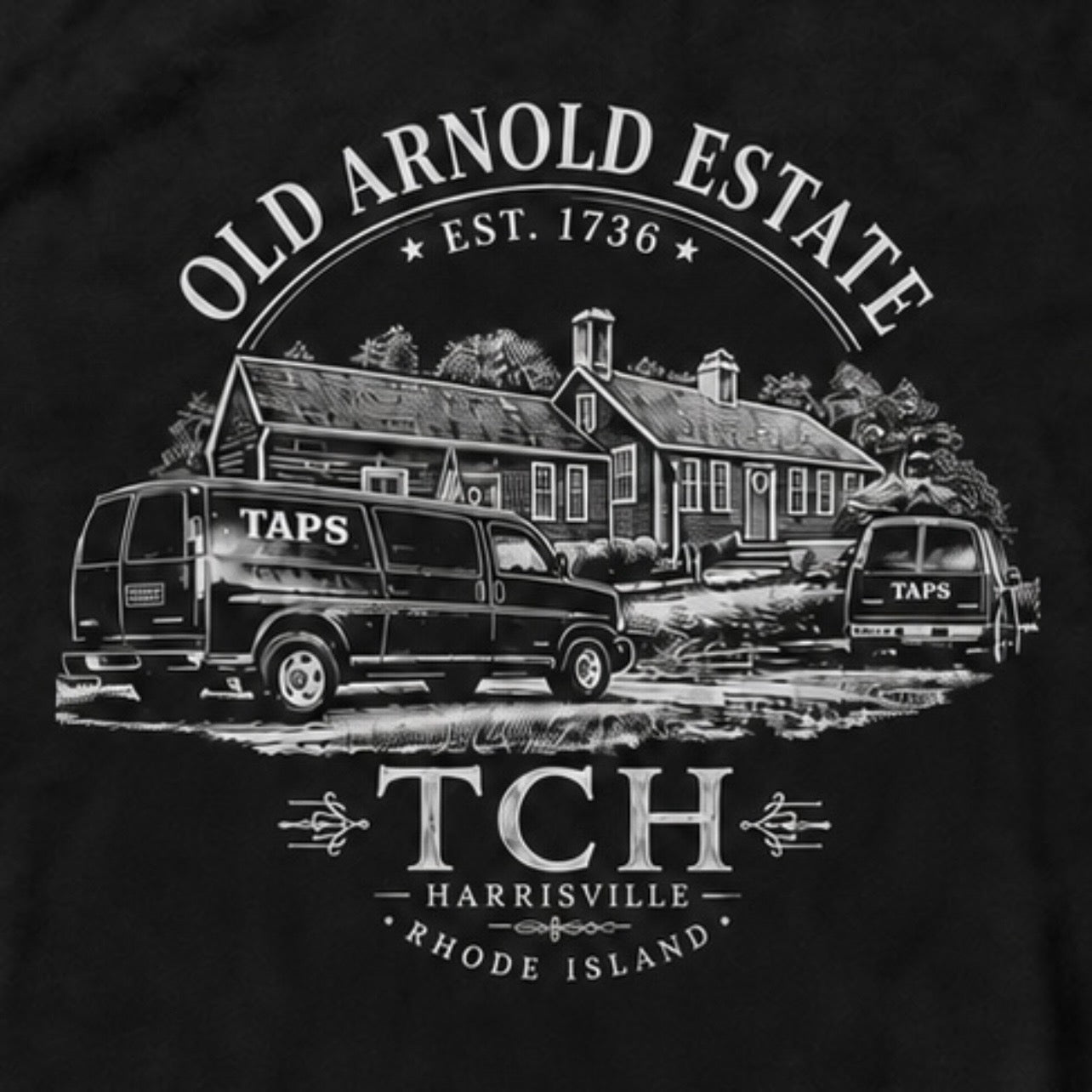 NEW! TAPS & TCH Black T-Shirt!