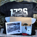 NEW LOGO 1736 Save The Arnold Estate Bundle Box! (Black Shirt)