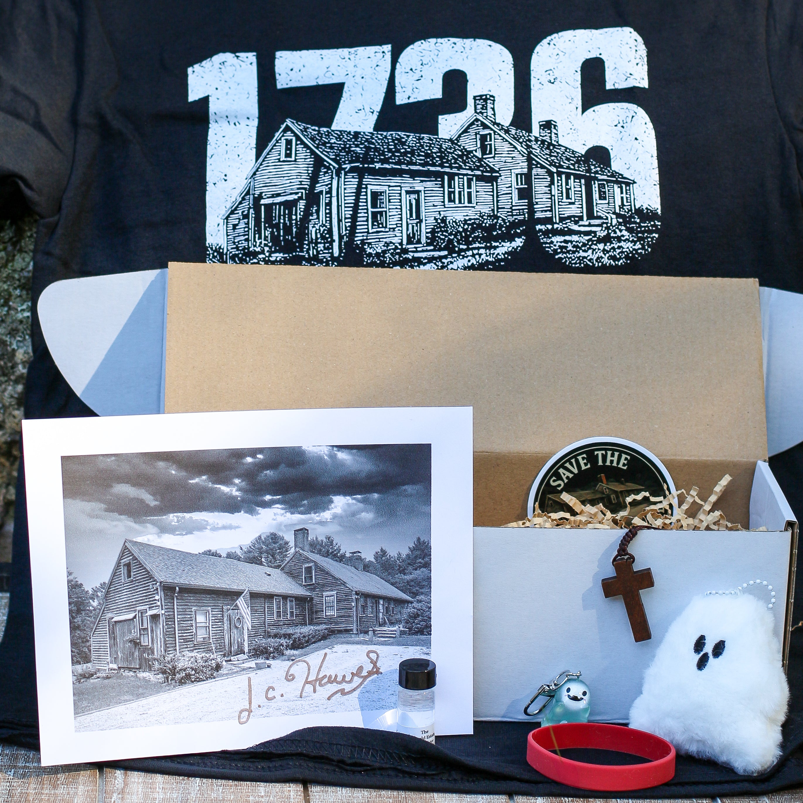 NEW LOGO 1736 Save The Arnold Estate Bundle Box! (Black Shirt)