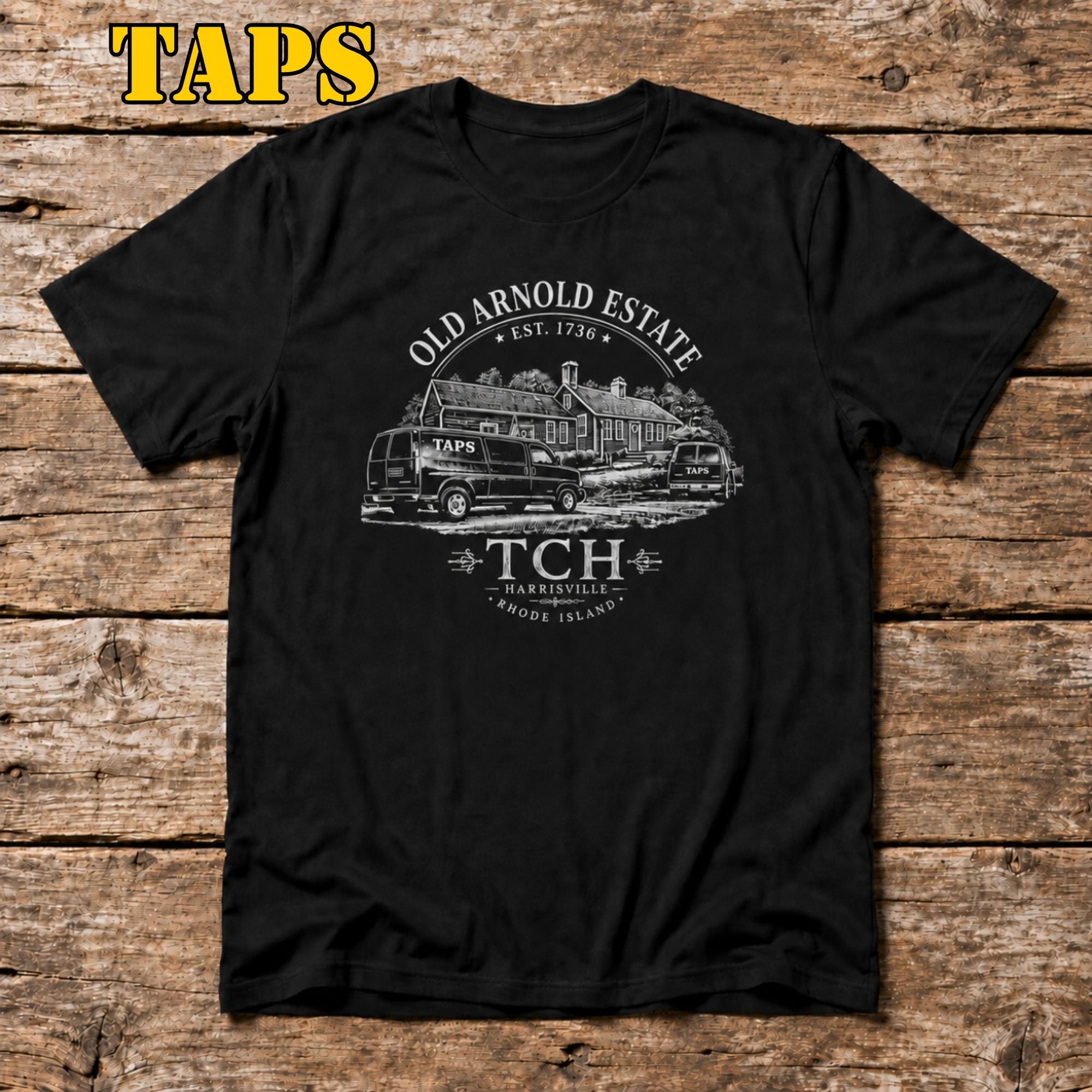 TAPS Van Arnold Estate BLACK T-Shirt!